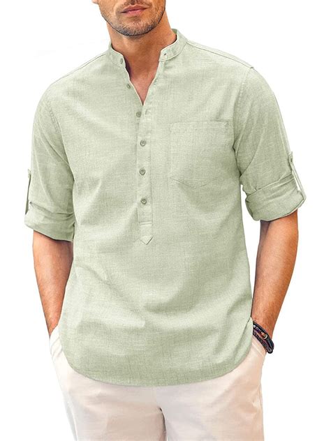 Henley Shirt Linen: A Versatile and Stylish Wardrobe Staple