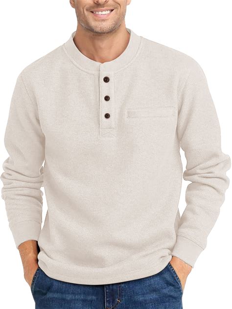 Henley Sweatshirts for Men: A Versatile Staple