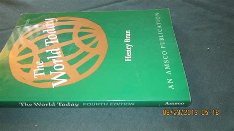 Henry Brun World Today 9th Edition Answers Kindle Editon