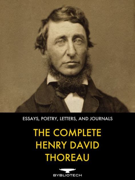 Henry David Thoreau Collection PDF