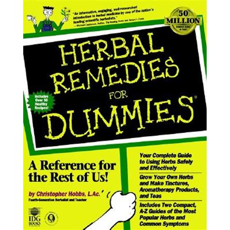 Herbal Remedies for Dummies Epub