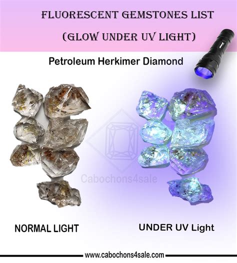 Here's a Fluorescent Gemstones List That'll Make You Glow