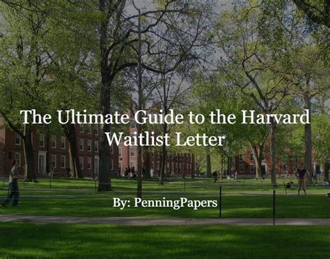 Here's everything you need to know about the Harvard waitlist for 2028: