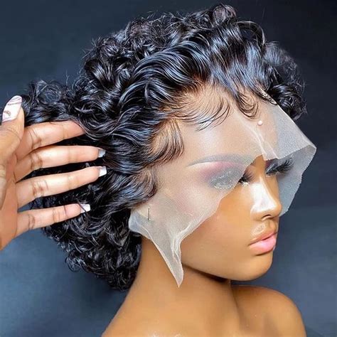 Here are a few of the benefits of lace front boycut wigs: