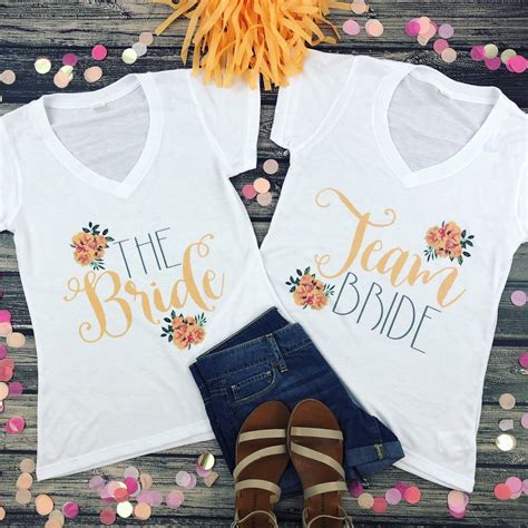 Here are a few reasons why team bride shirts are a must-have for your wedding: