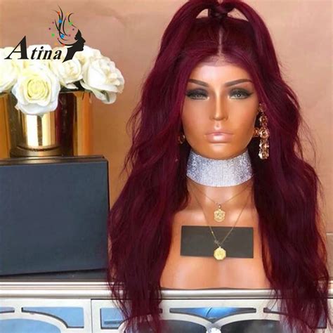 Here are just a few of the benefits of 99J black lace front Indian Remy hair medium wigs: