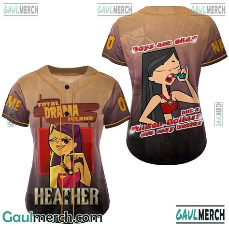 Here are just a few of the benefits of owning a Total Drama Island Heather shirt: