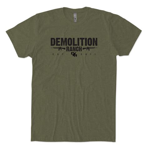 Here are some ideas for using Demolition Ranch shirts: