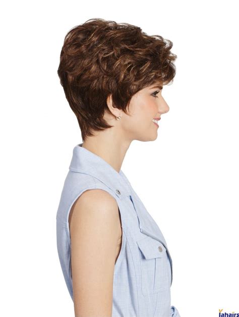 Here are some of the benefits of the Capless Wavy 8" Brown Synthetic Wig: