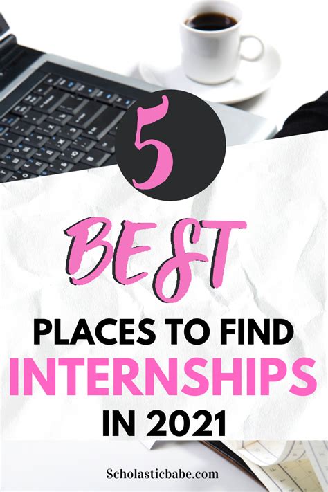 Here are some of the best places to find IT internships: