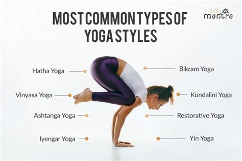 Here are some of the most common types of yoga studios: