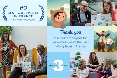 Here are some of the reasons why Salesforce is a great place to work: