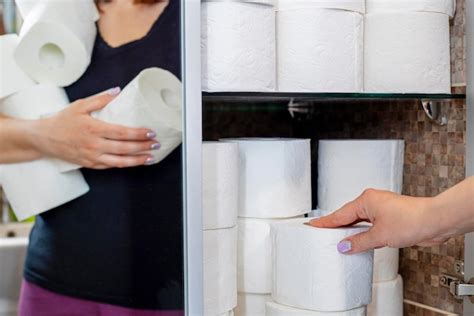 Here are some tips for stocking up on toilet paper: