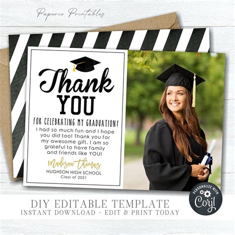 Here are some tips on how to write thank you cards for graduation:
