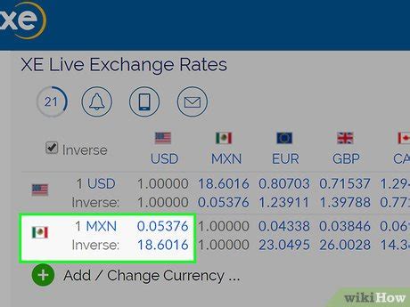 Here are the steps on how to convert dollars to pesos: