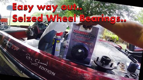 Here are the steps on how to replace boat trailer wheel bearings: