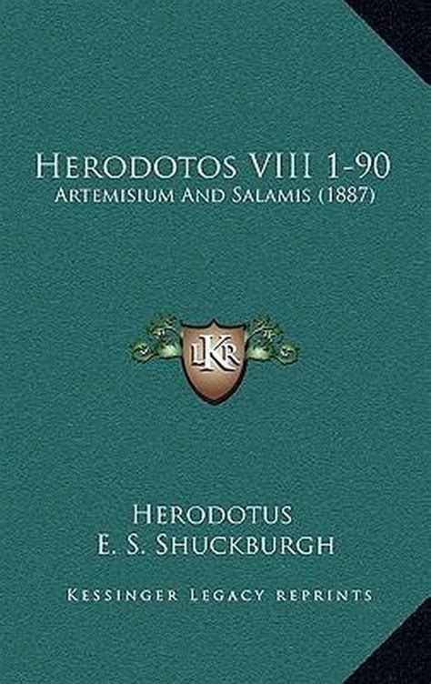 Herodotus VIII 1-90; (Artemisium and Salamis) Reader