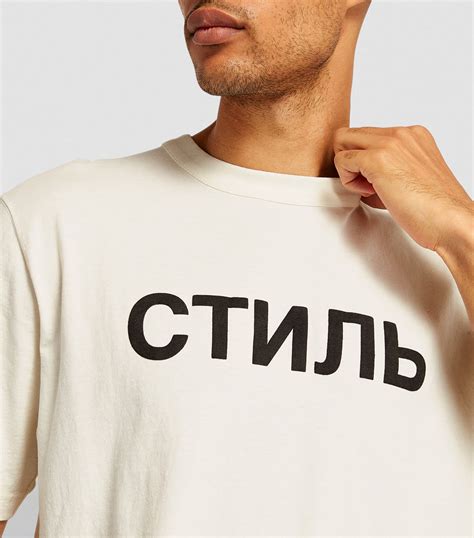 Heron Preston T-Shirt: A Canvas for Urban Expression and Sustainability