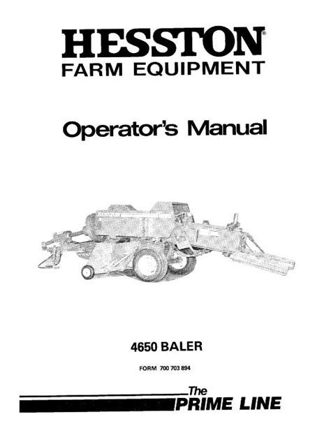 Hesston 4650 Manual Ebook Kindle Editon