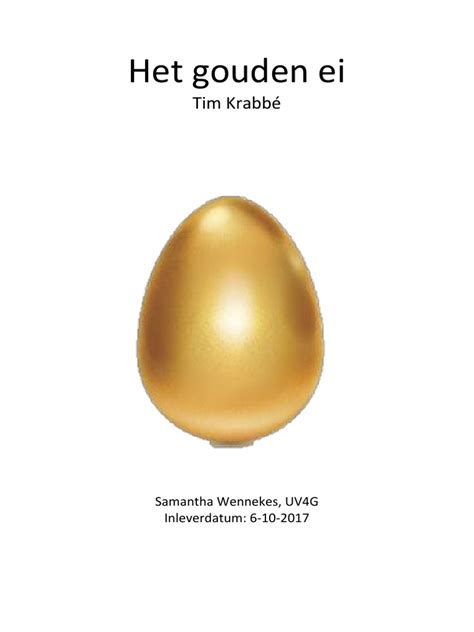Het gouden ei pdf PDF