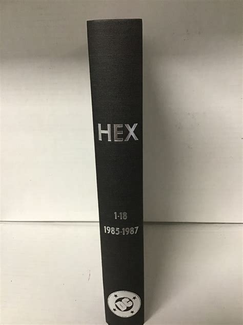 Hex 1985-1987 Issues 3 Book Series Doc