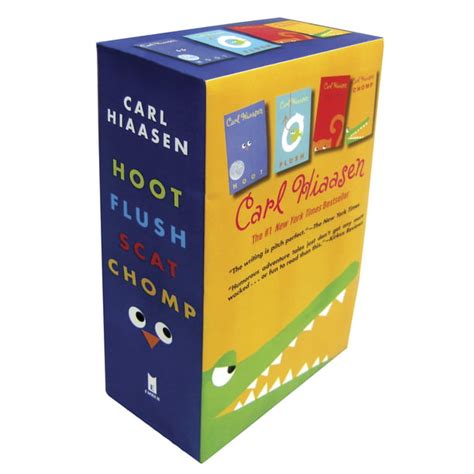 Hiaasen 4-Book Trade Paperback Box Set Chomp Flush Hoot Scat Kindle Editon