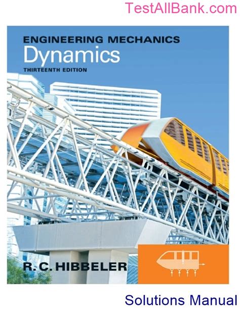 Hibbeler 13th Edition Dynamics Solutions Kindle Editon