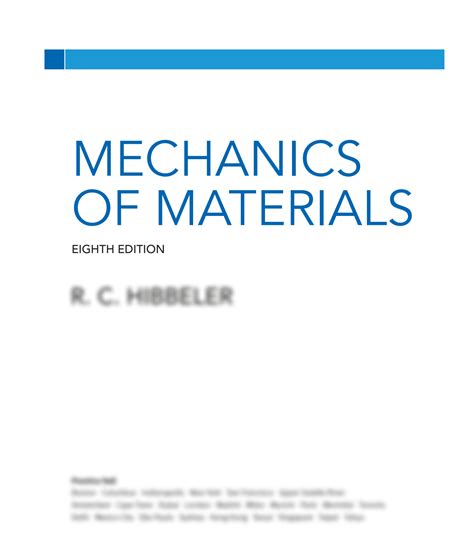 Hibbeler Solutions Manual Mechanics Of Materials 8th Edition Reader