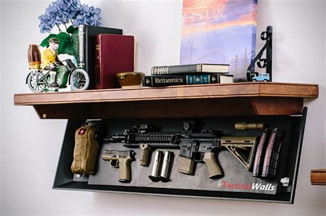 Hidden Gun Cabinet Shelf: Conceal Your Firearms Safely and Discreetly