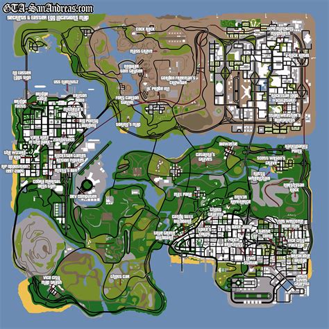 Hidden Maps Galore: Discover the Secrets of San Andreas