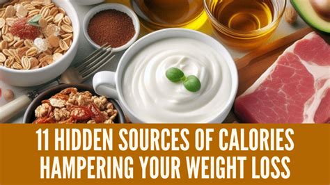 Hidden Sources of Kilocalories