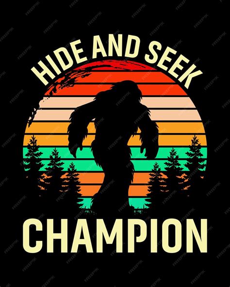 Hide and Seek Champion Shirt: Elevate Your Stealth Game