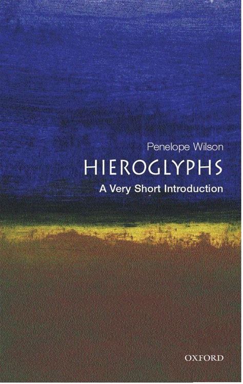 Hieroglyphs A Very Short Introduction Very Short Introductions PDF