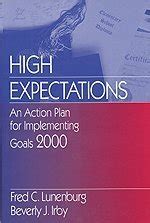 High Expectations An Action Plan for Implementing Goals PDF