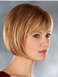 High Quality Blonde Monofilament Chin Length Lace Wigs