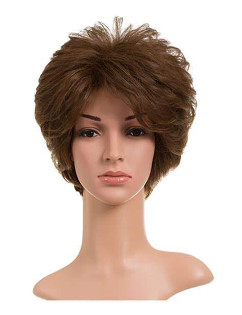 High Quality Brown Wavy Short Synthetic Comfortable Wigs: Your Style Solution in 2025