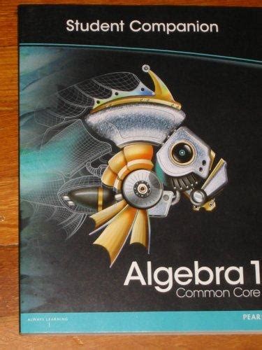 High School Math 2012 Common-Core Algebra 1 Student Companion Book Grade8/9 Kindle Editon