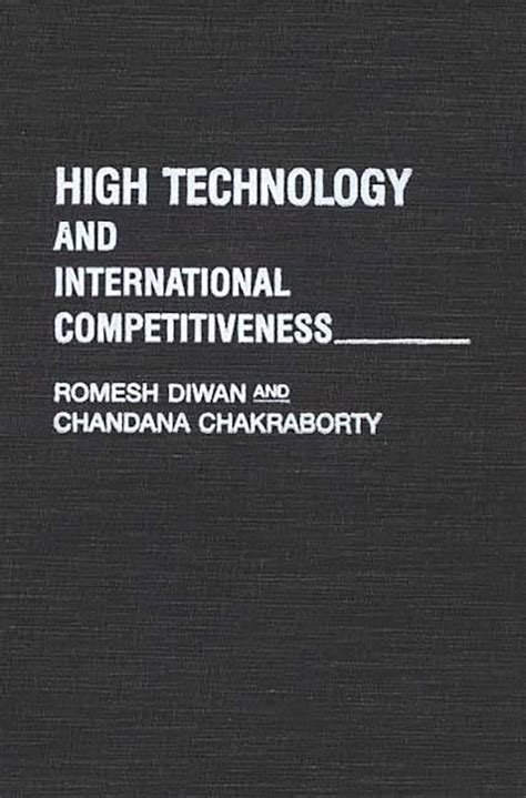 High Technology and International Competitiveness Reader