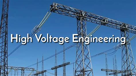 High Voltage Engineering PDF