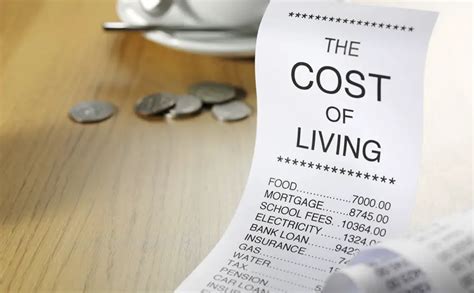 High cost of living: