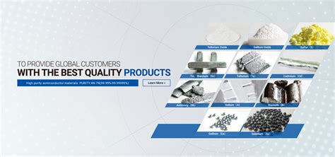 High-Purity Semiconductor Materials: