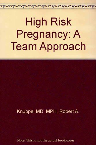 High-Risk Pregnancy A Team Approach Epub