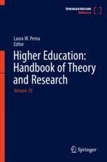 Higher Education, Vol. V Handbook of Theory and Research 1st Edition Reader