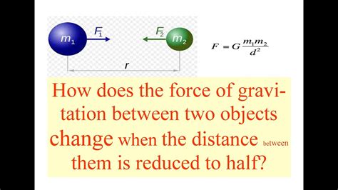 Higher Gravitational Force Between Two Objects: An Exploration of Causes and Effects