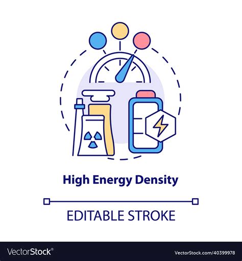 Higher energy density: