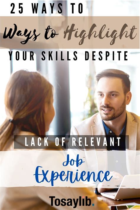 Highlight your skills and experience: