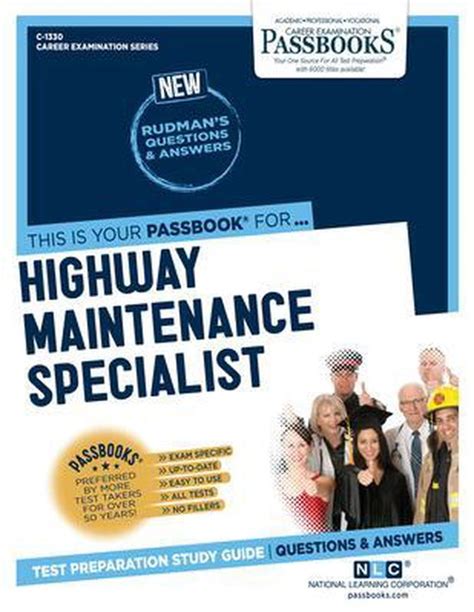 Highway Maintenance SpecialistPassbooks C-1330 Reader
