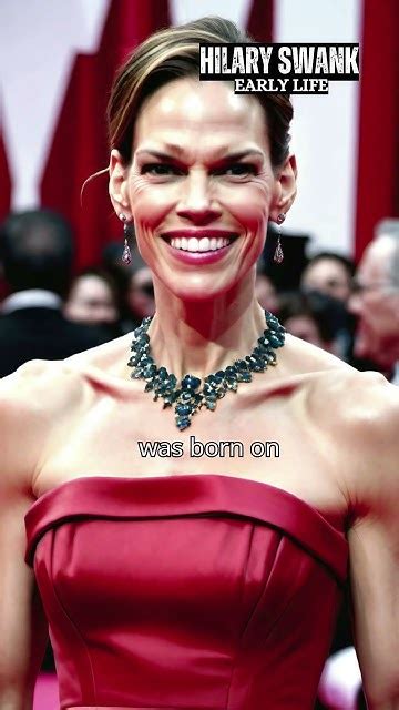 Hilary Swank's Early Life and Pedigree