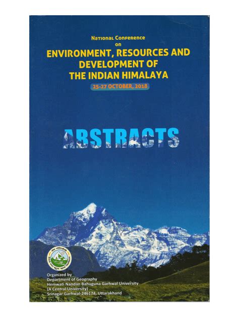 Himalaya Environment Resources and Development Reader