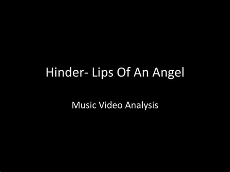 Hinder - Lips of an Angel: An Unforgettable Rock Anthem